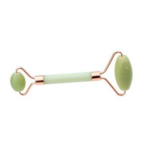 Natural Stone Face & Neck Roller Massager Choose Your Gemstone Healing Crystals